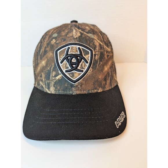 Ariat Other - ARIAT Hat Camo SnapBack  Shield Embroidered Logo Hunting